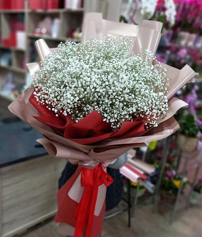 Букет цветов из: Гипсофила в Сеймчане