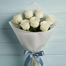 Букет 7 Белых роз Эдлесс Лав #REPLACE_PRED# Сеймчане