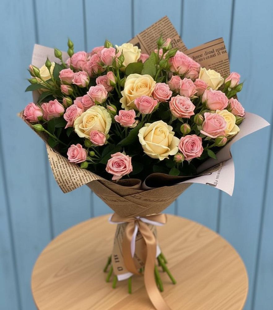 Букет цветов из: Розы в Сеймчане