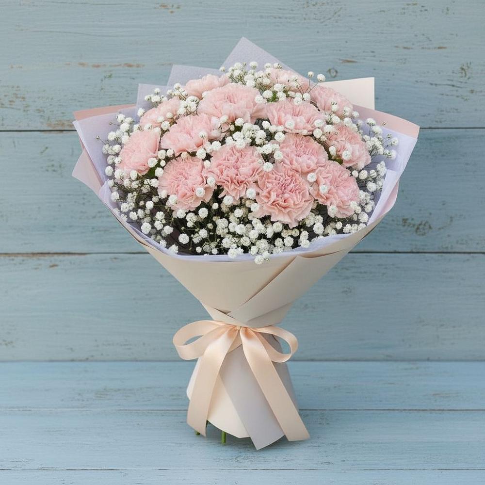 Букет цветов из: Гвоздики в Сеймчане