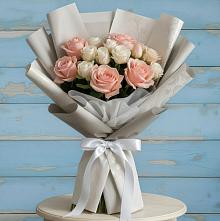 Букет цветов из:  Розы #REPLACE_PRED# Сеймчане