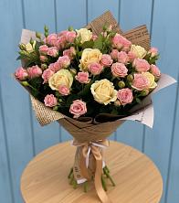 Букет цветов из:  Розы в Сеймчане