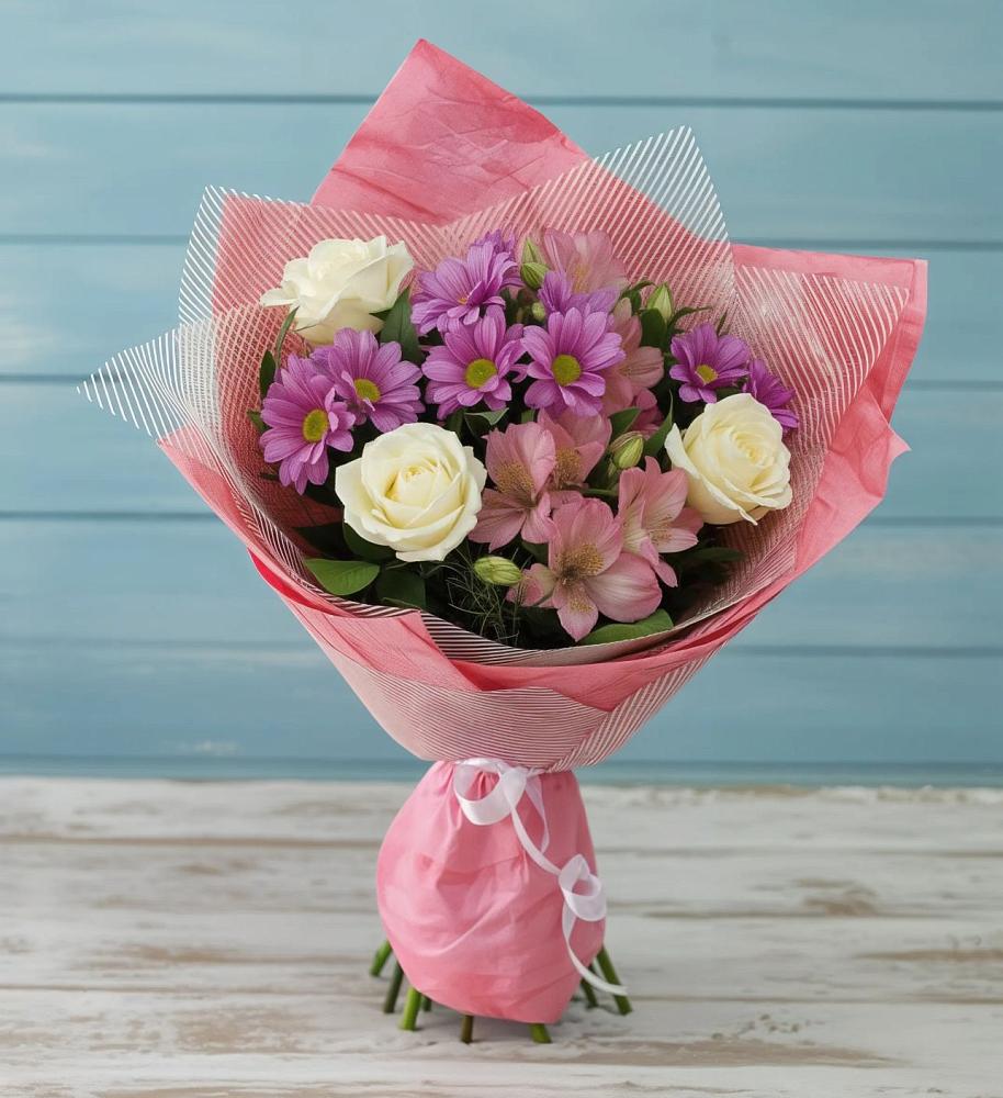 Букет цветов из: Герберы в Сеймчане