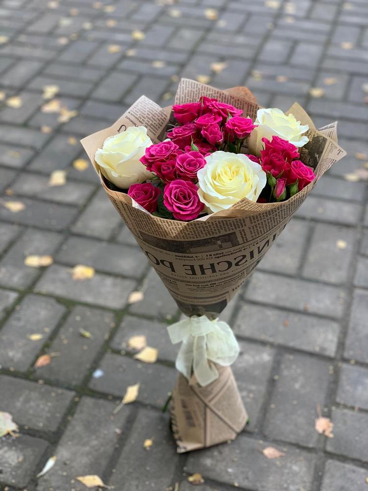 Букет цветов из: Розы в Сеймчане