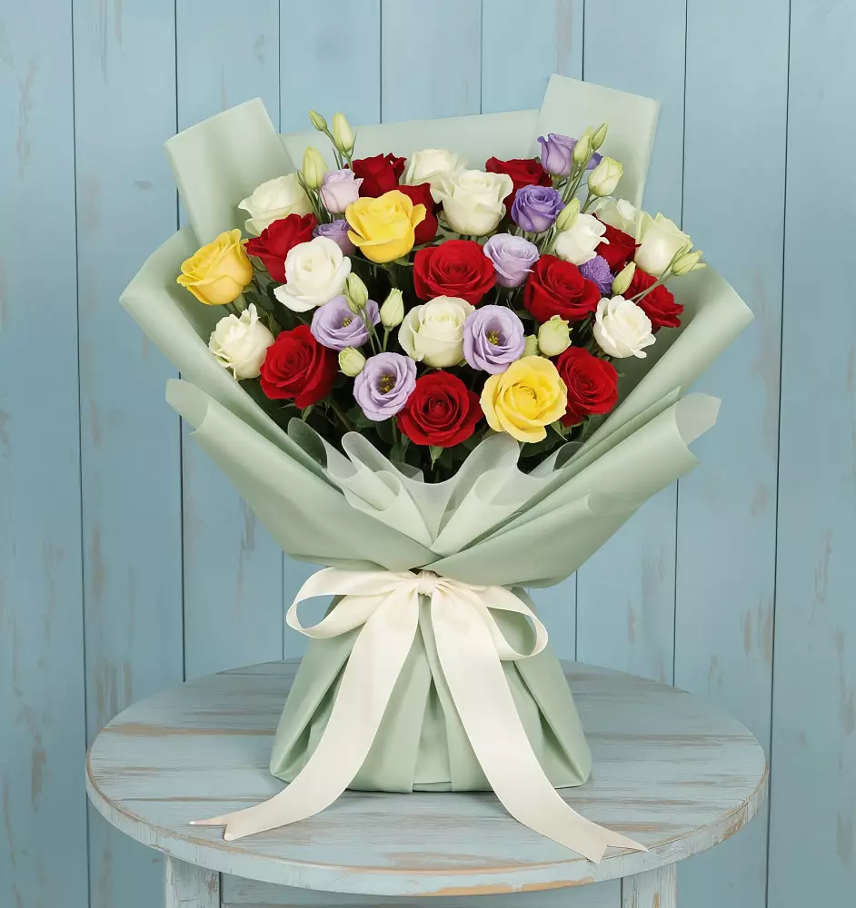 Букет цветов из: Розы в Сеймчане