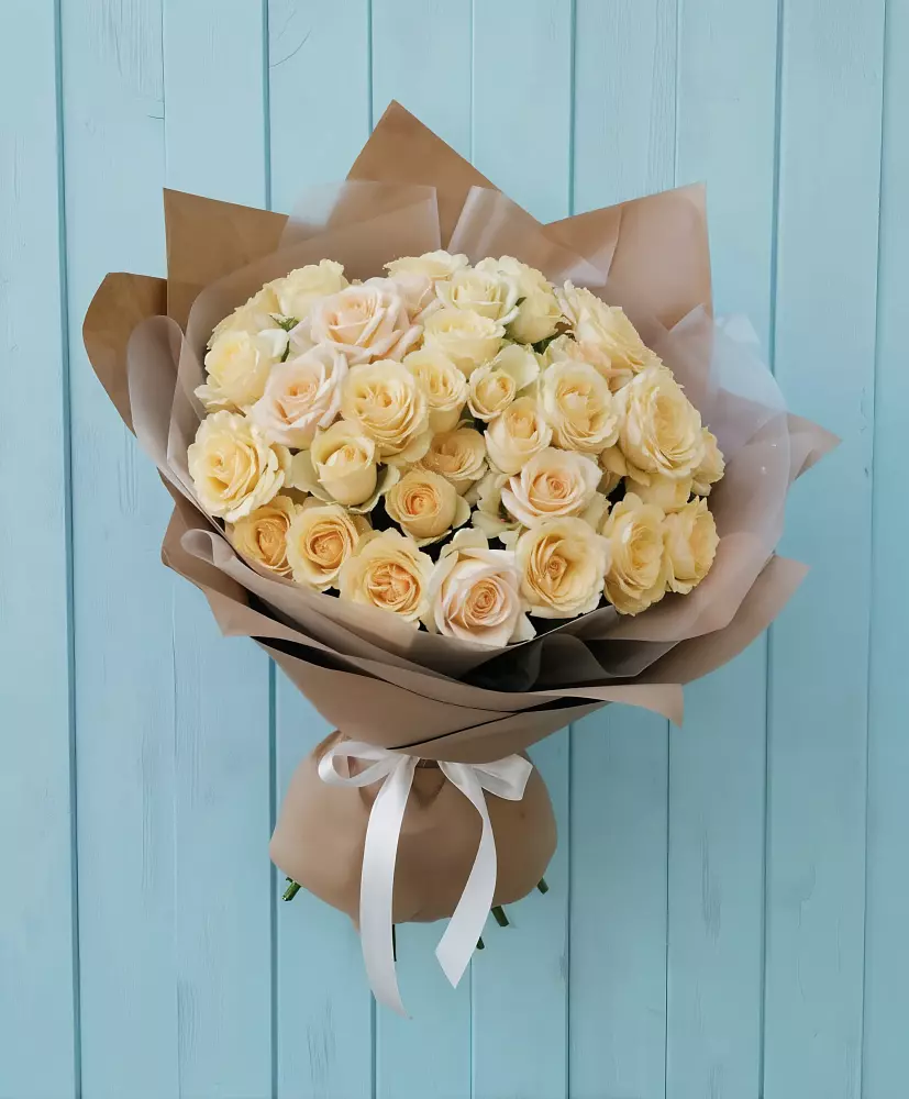 Букет Кремовое облако в Сеймчане