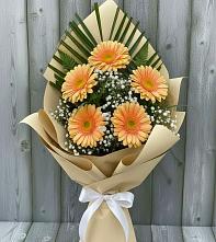 Букет цветов из:  Герберы в Сеймчане